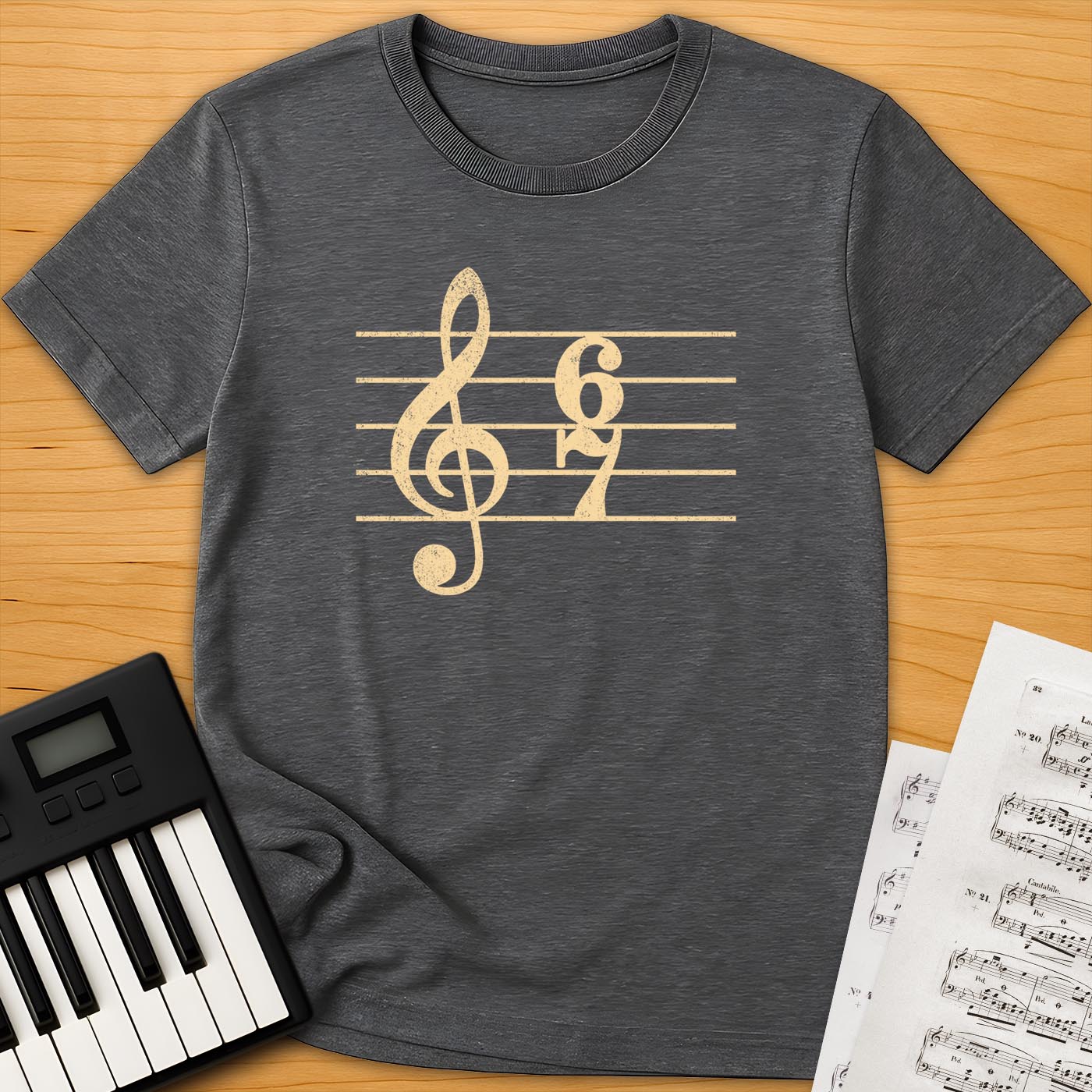 6/7 Time Signature T-Shirt
