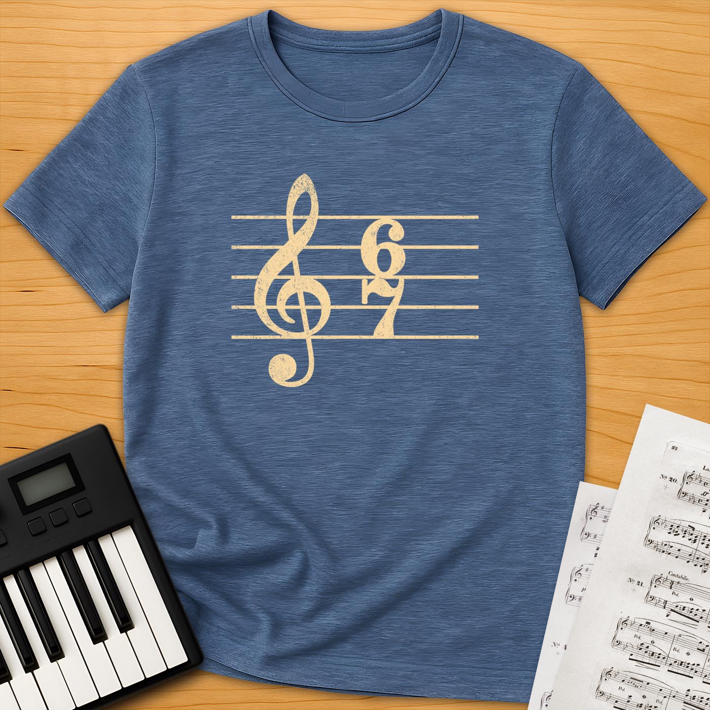 6/7 Time Signature T-Shirt