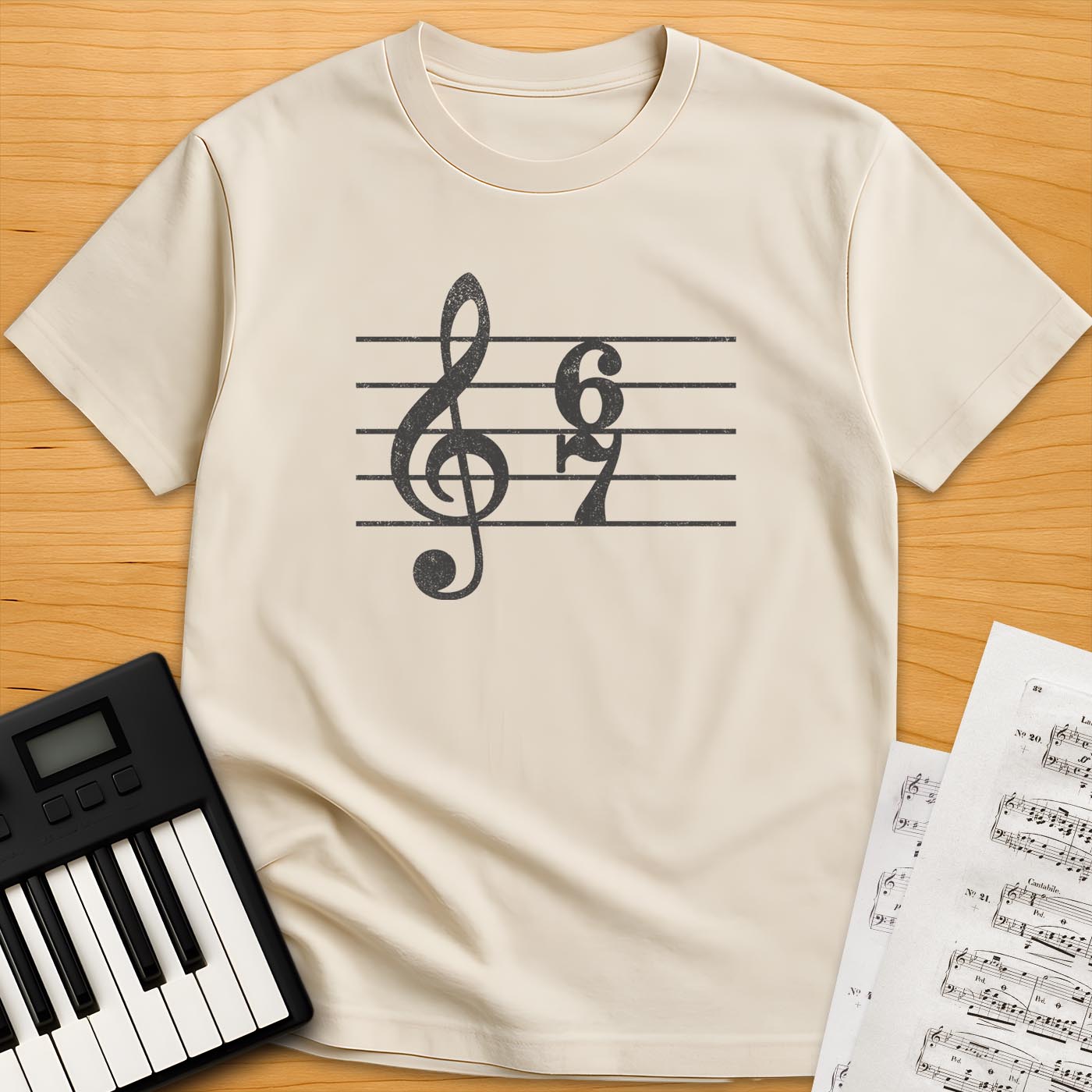 6/7 Time Signature T-Shirt
