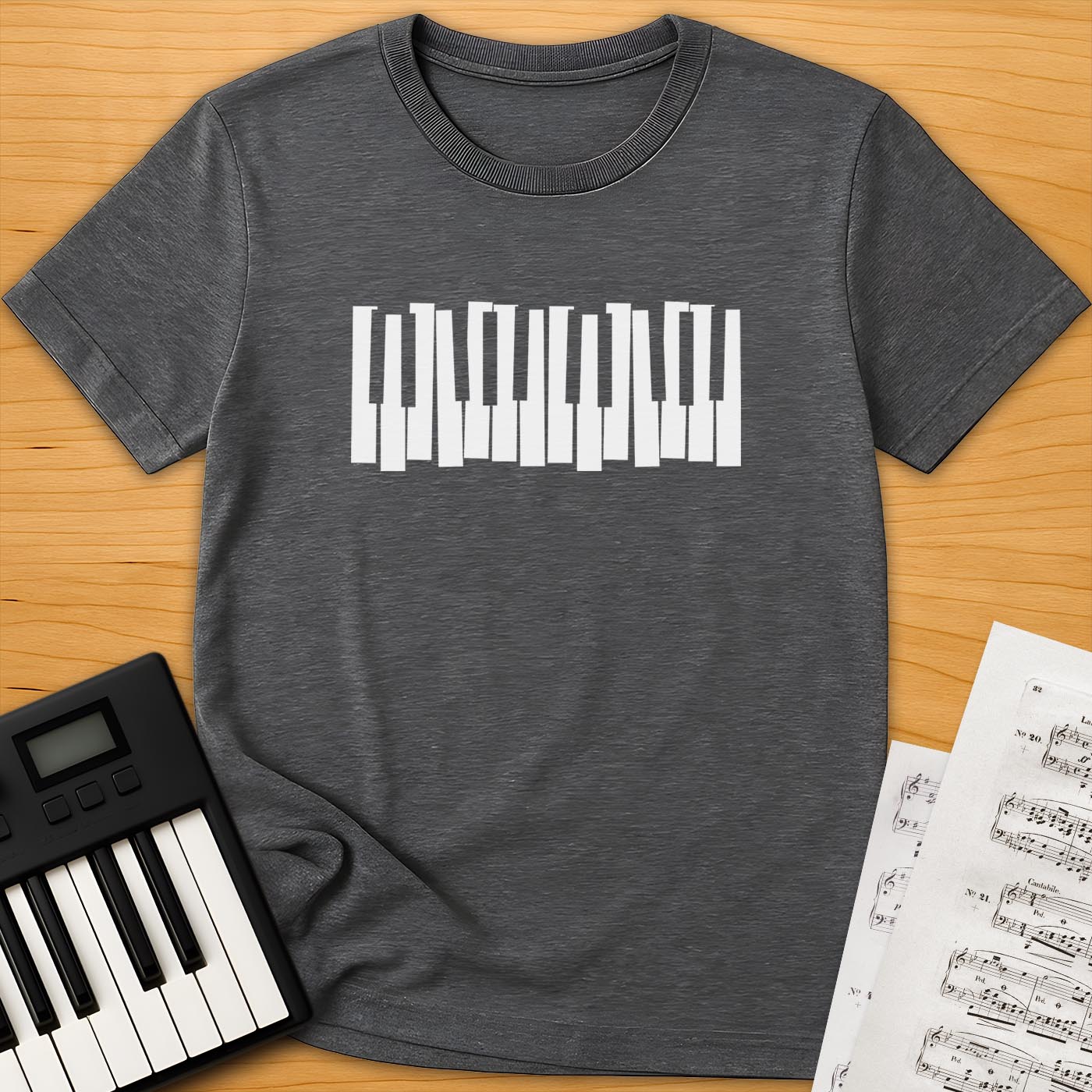 Funky Piano Keys T-Shirt