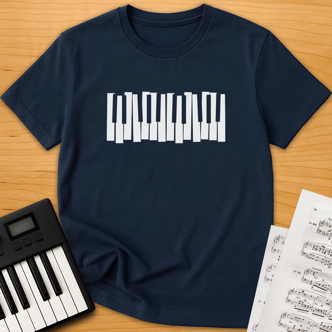 Funky Piano Keys T-Shirt