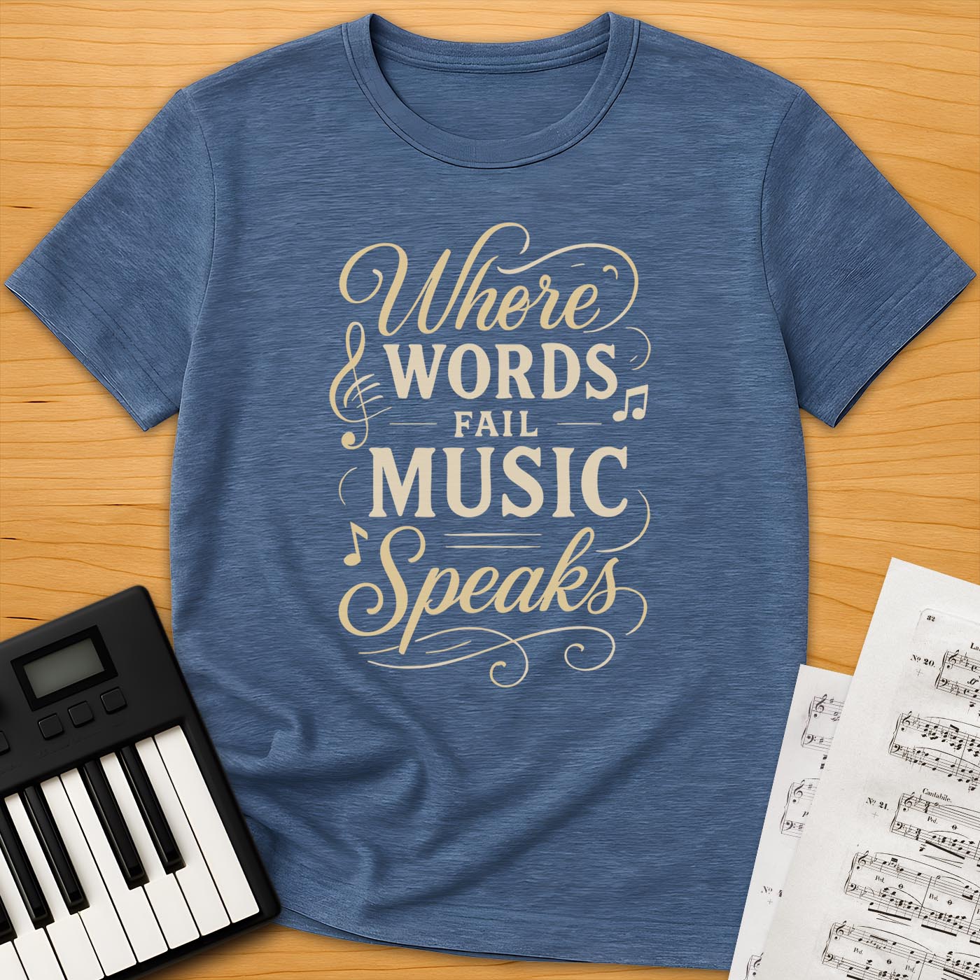 Music Speaks T-Shirt