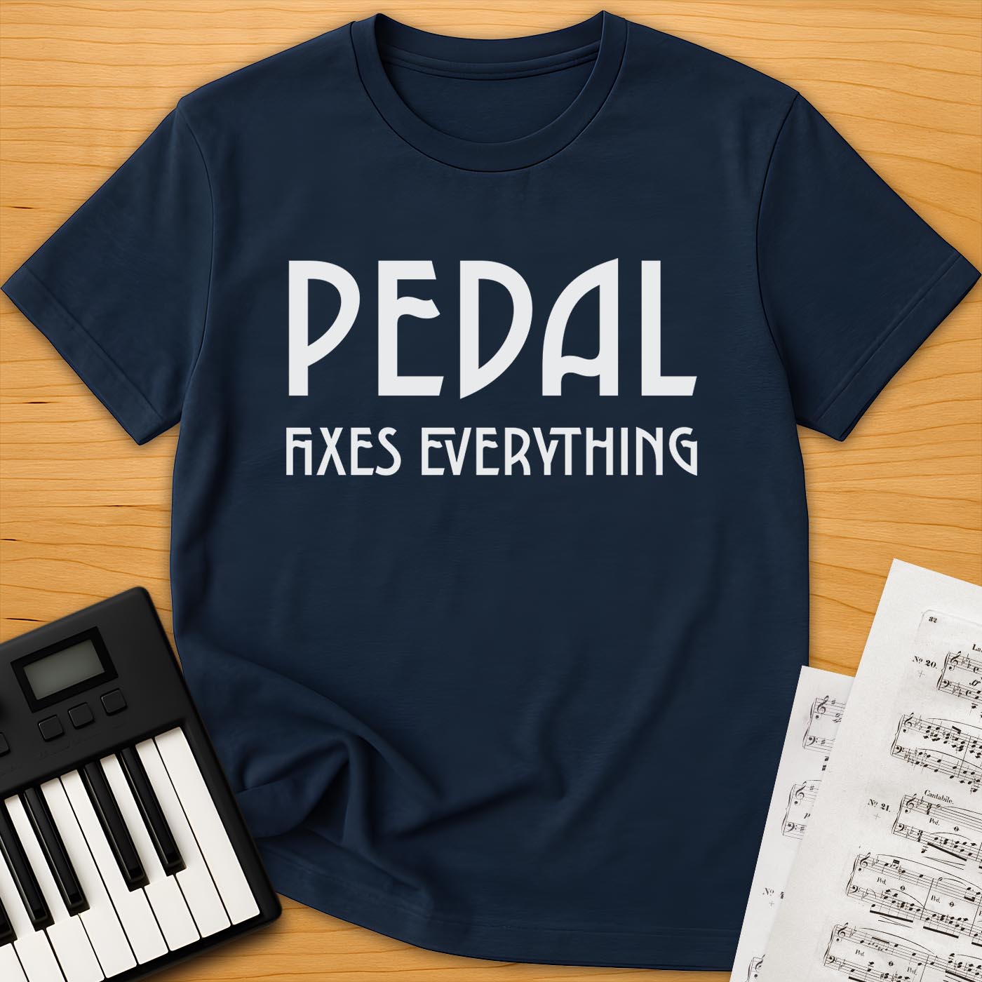 Pedal Fixes Everything T-Shirt