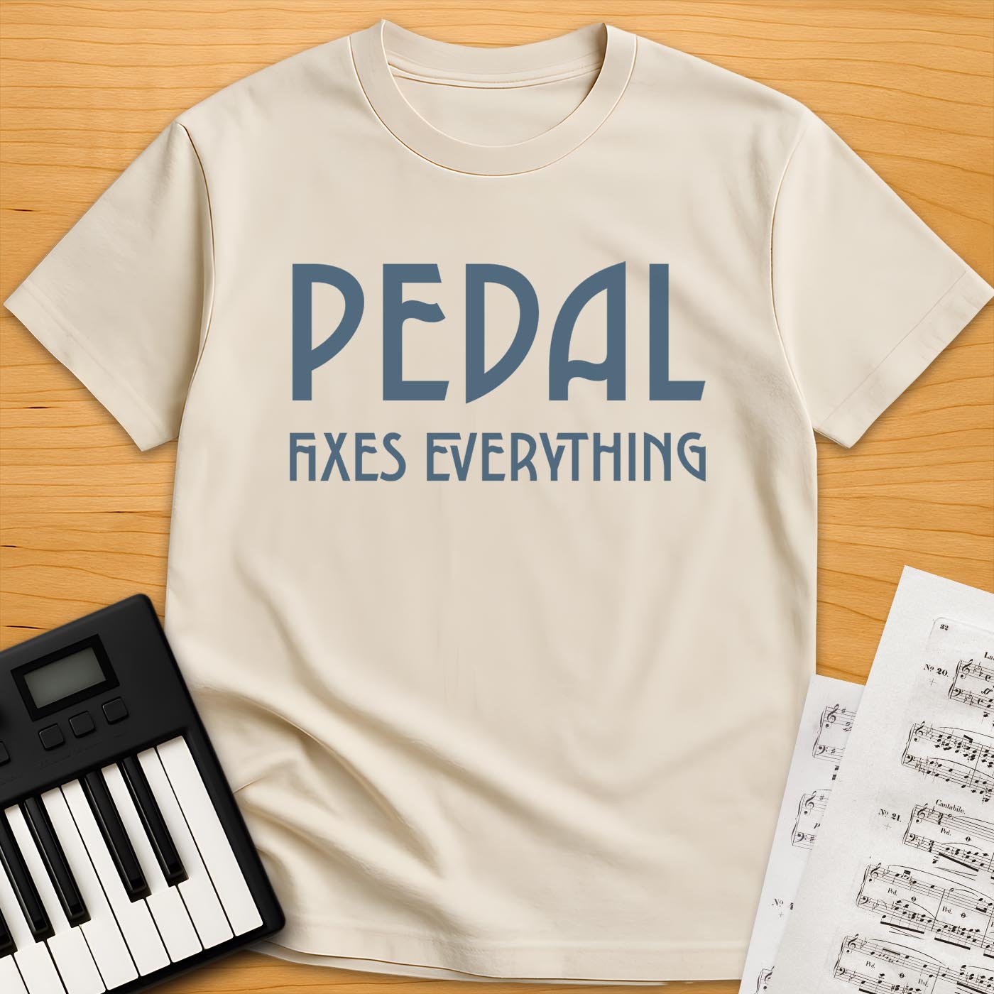 Pedal Fixes Everything T-Shirt