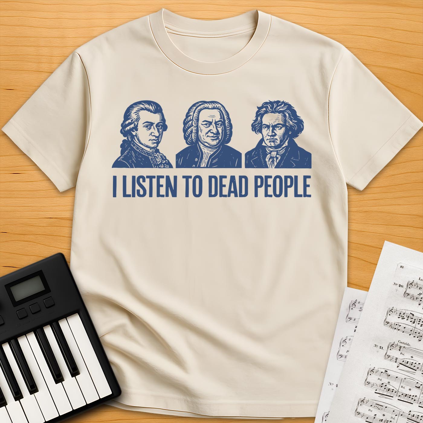 I Listen to Dead People T-Shirt