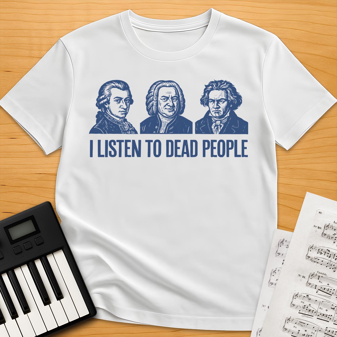 I Listen to Dead People T-Shirt