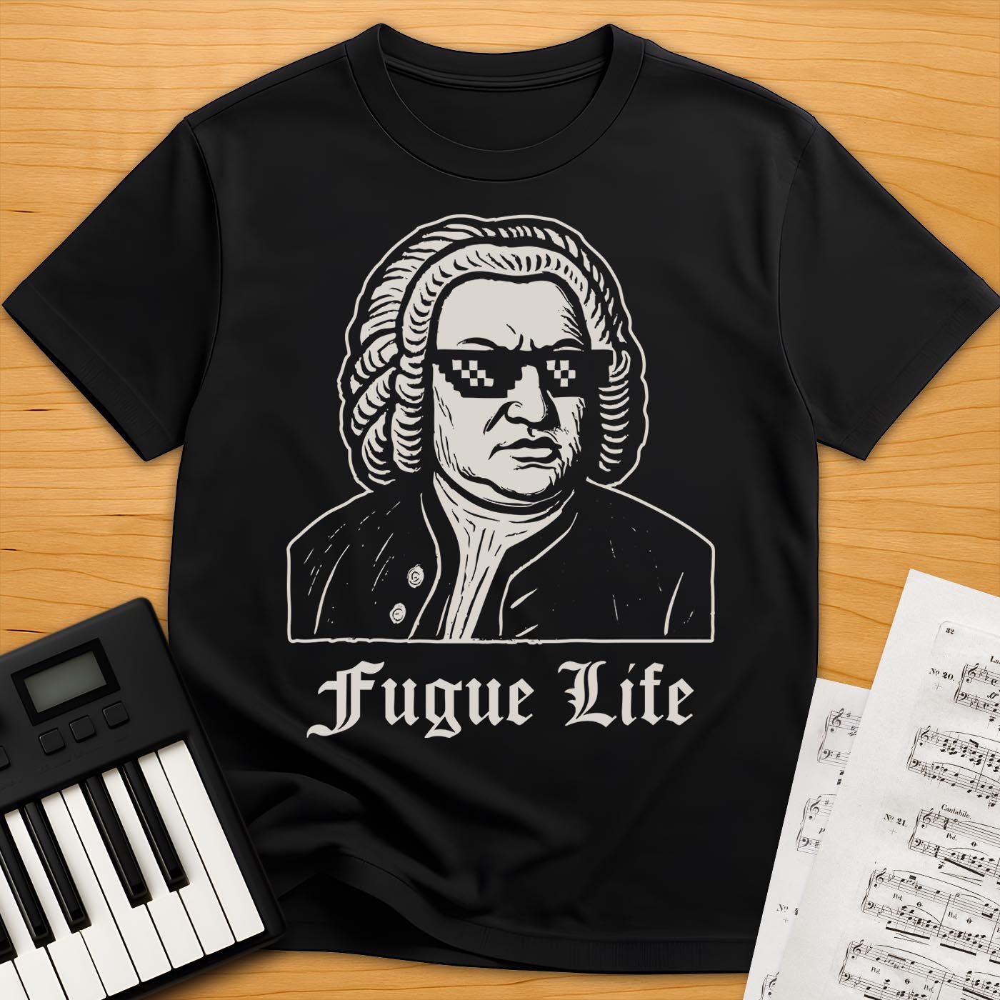 Bach Glasses T-Shirt