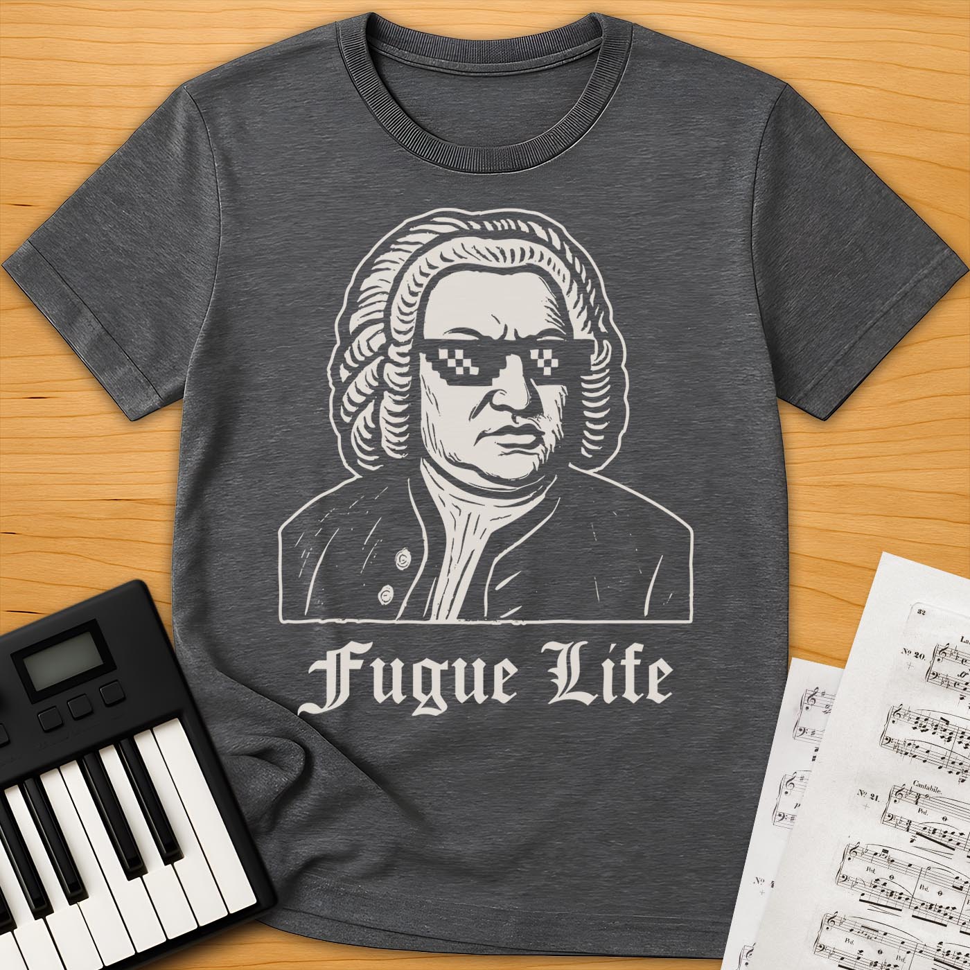 Bach Glasses T-Shirt