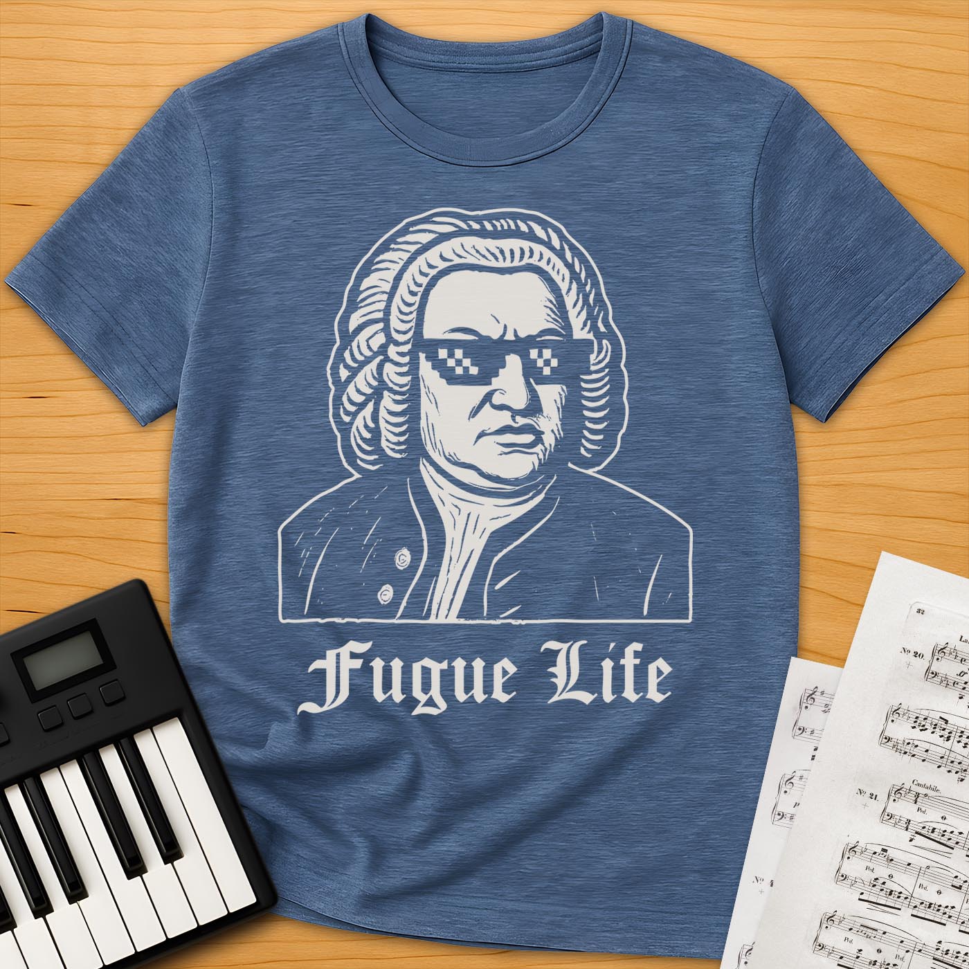 Bach Glasses T-Shirt