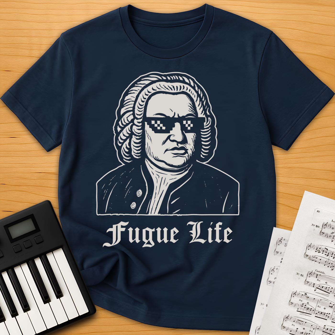 Bach Glasses T-Shirt