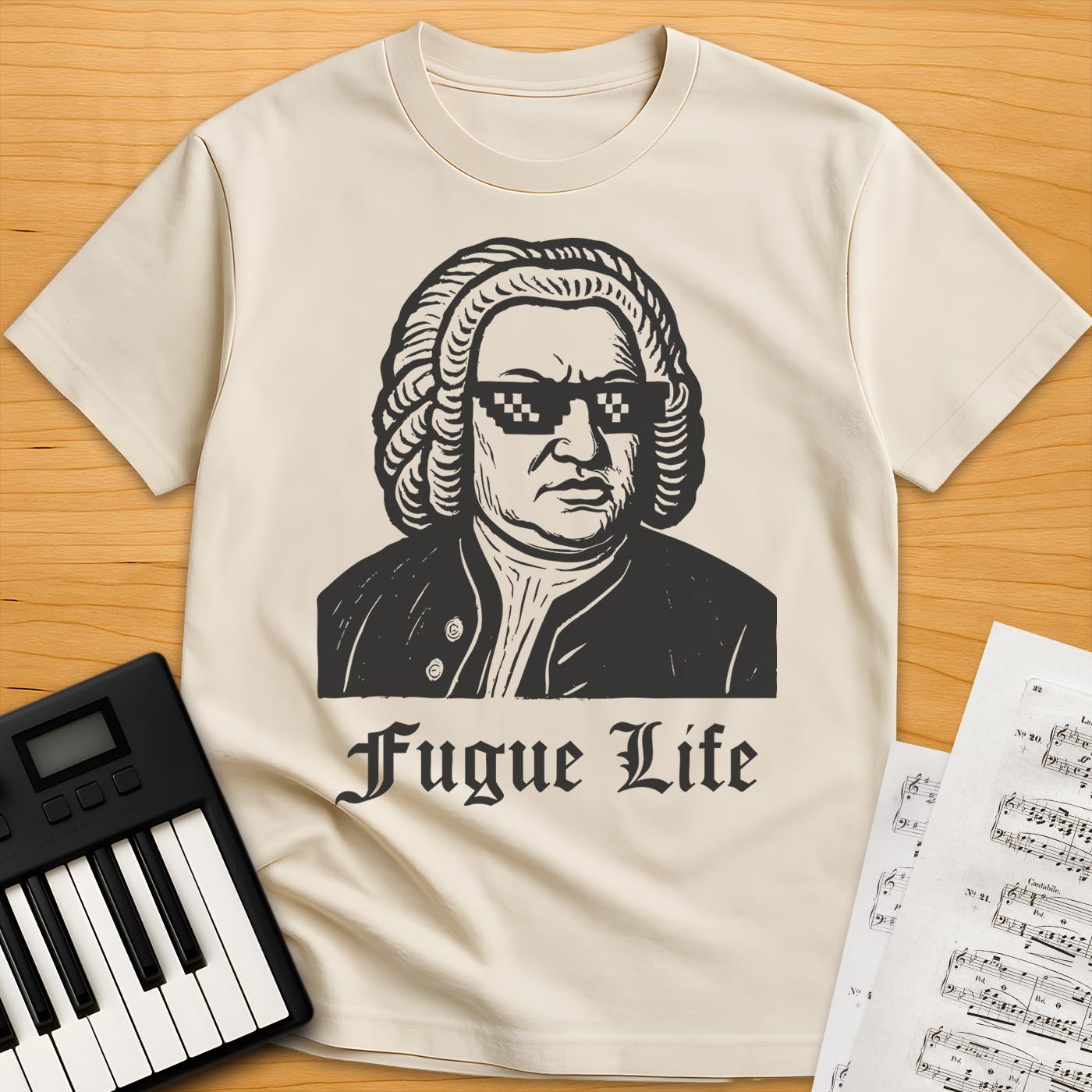 Bach Glasses T-Shirt