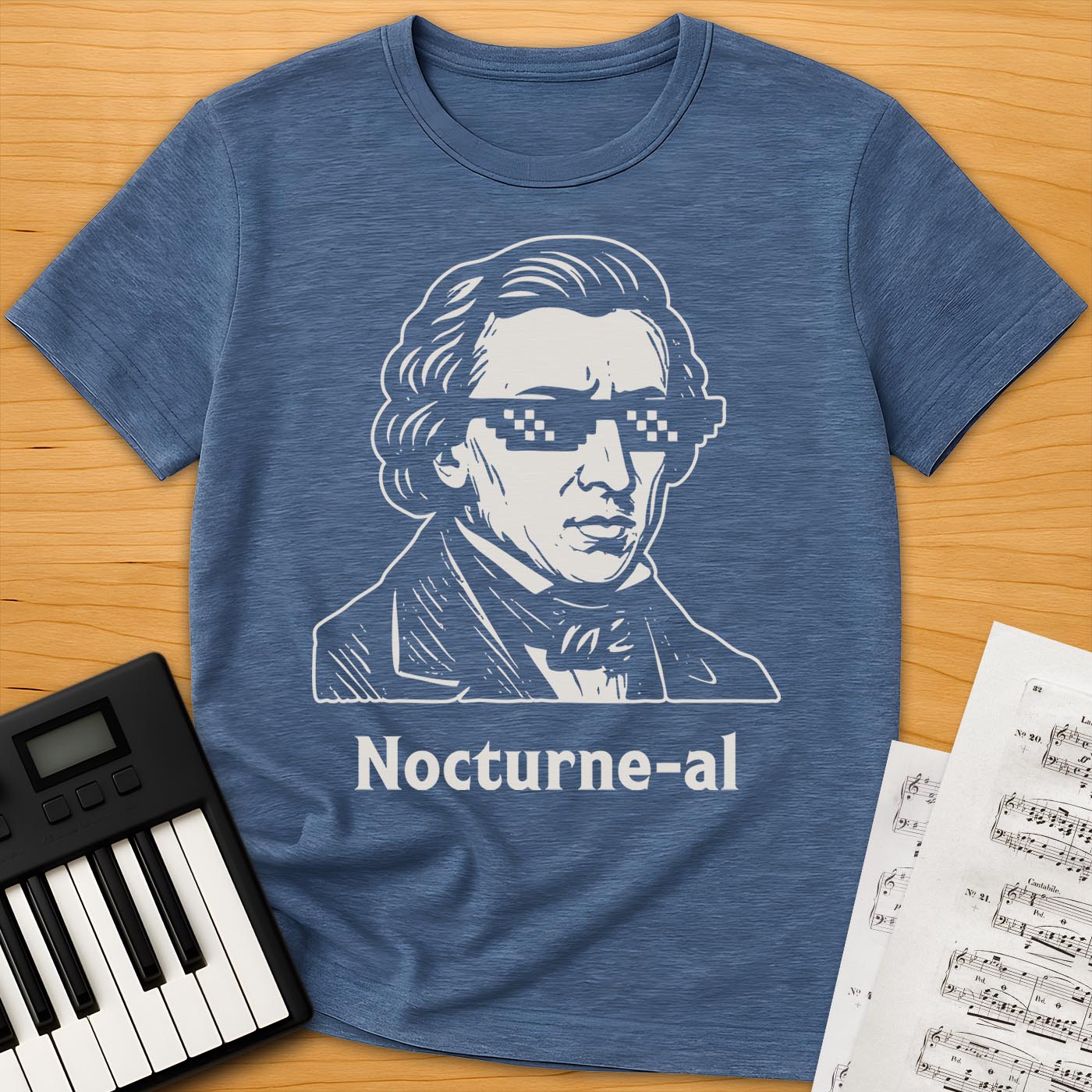 Chopin Glasses T-Shirt