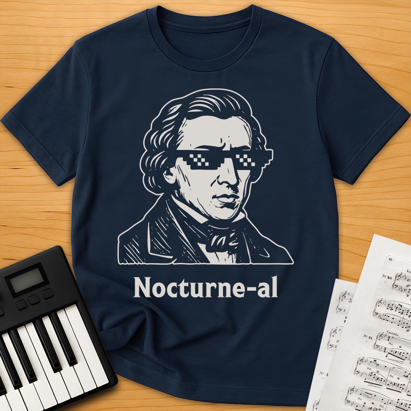 Chopin Glasses T-Shirt