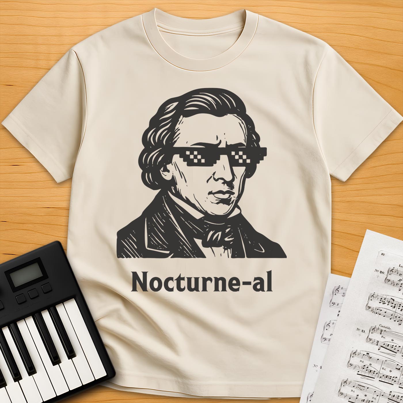 Chopin Glasses T-Shirt