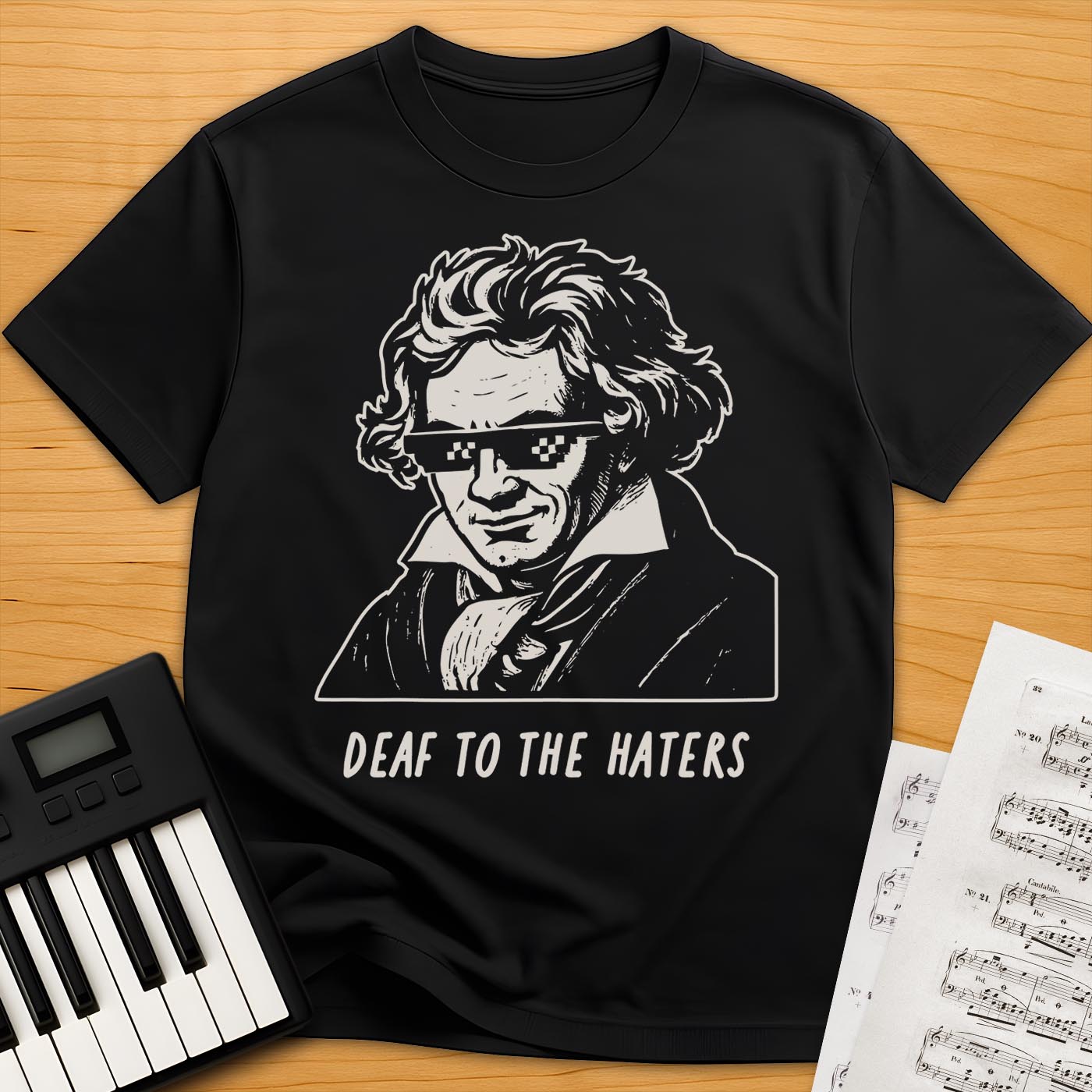 Beethoven Glasses T-Shirt