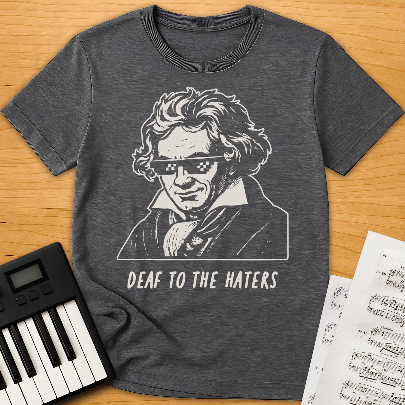 Beethoven Glasses T-Shirt