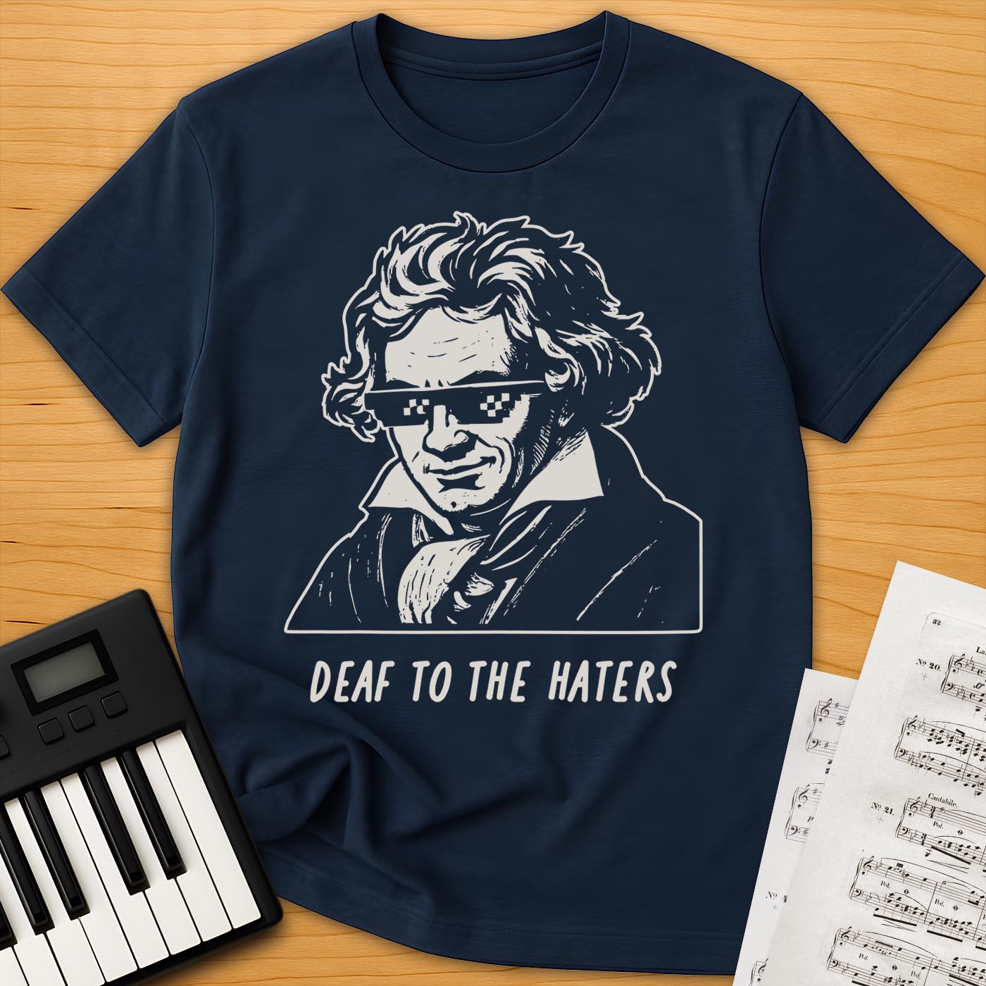 Beethoven Glasses T-Shirt