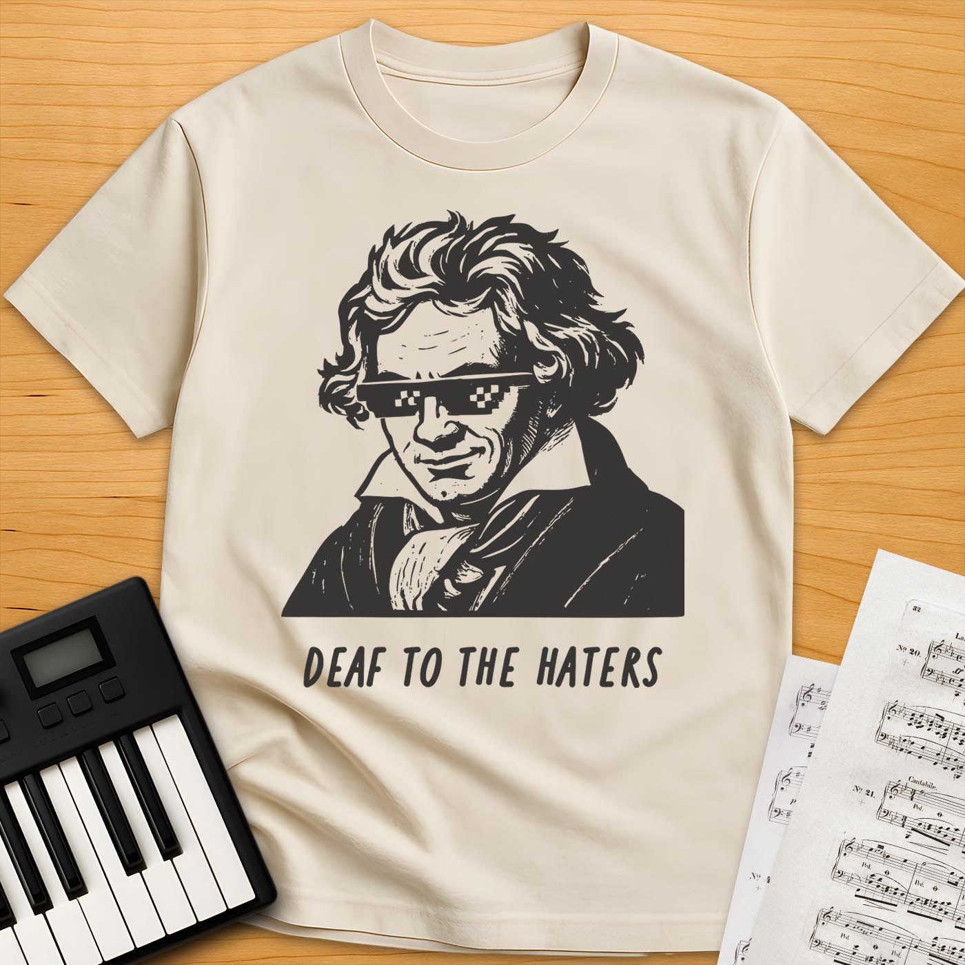 Beethoven Glasses T-Shirt
