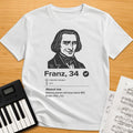 Liszt Dating Profile T-Shirt