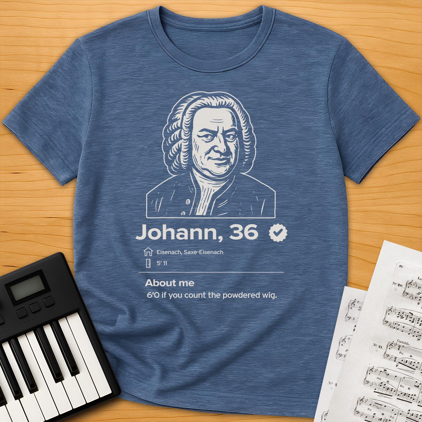 Bach Dating Profile T-Shirt