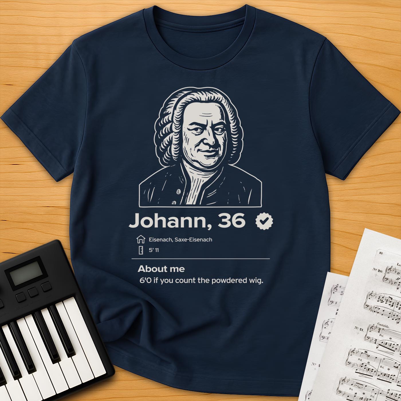 Bach Dating Profile T-Shirt