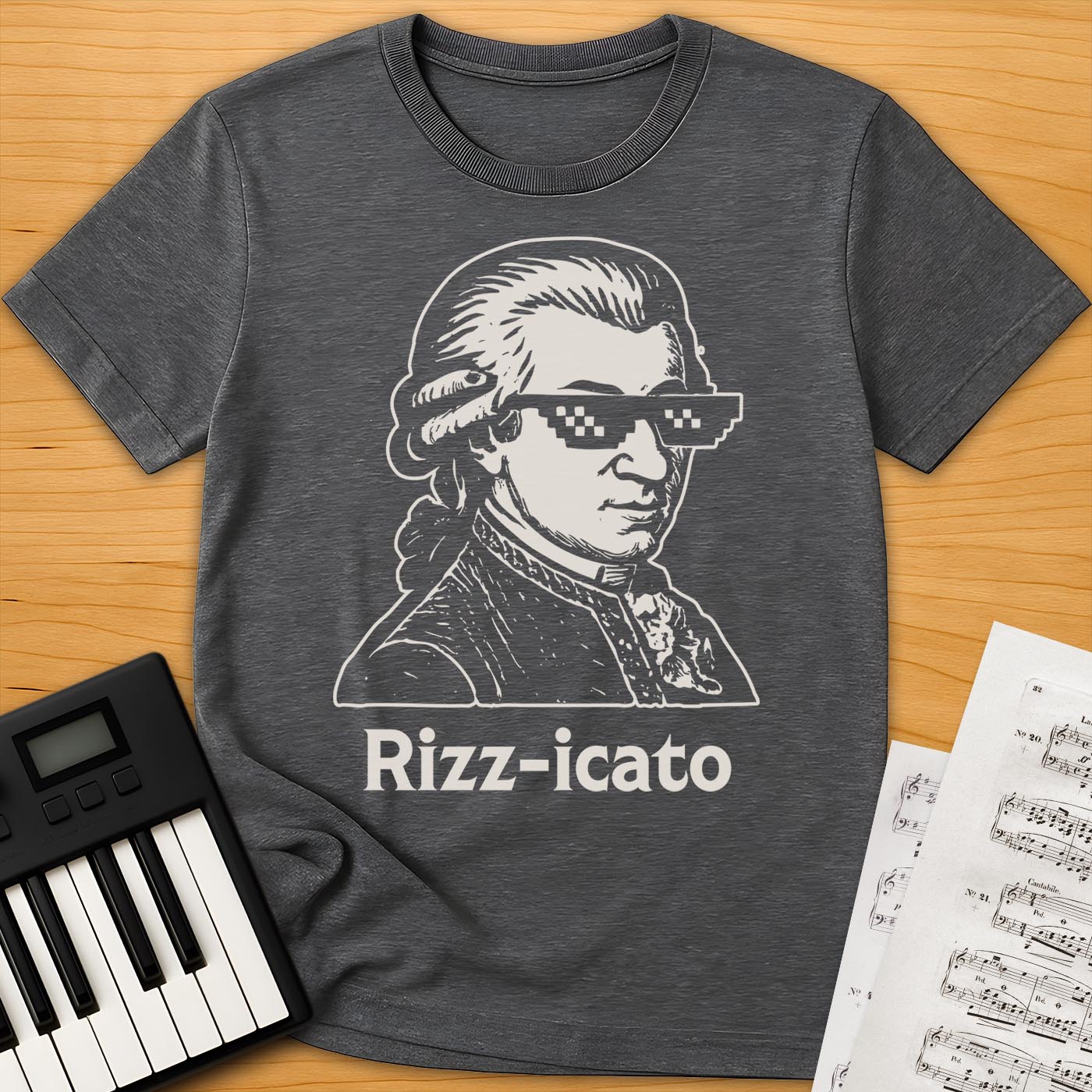 Mozart Rizz-icato T-Shirt
