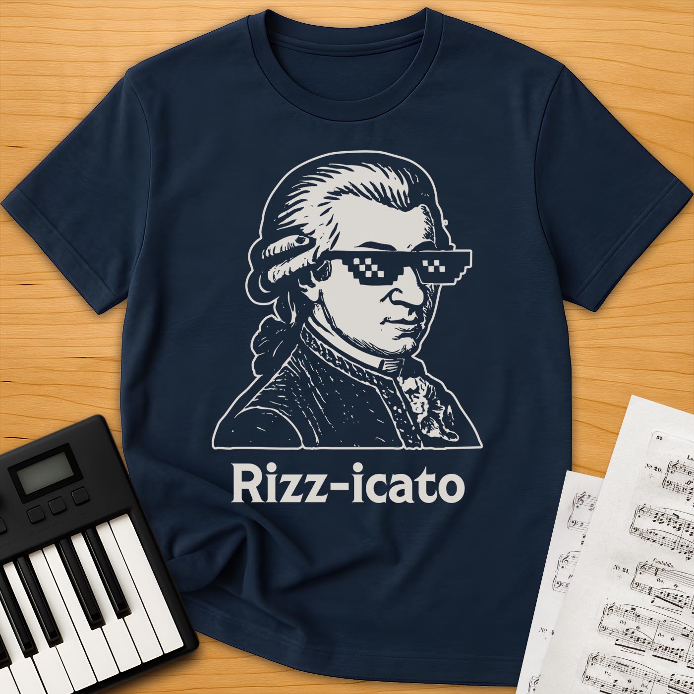 Mozart Rizz-icato T-Shirt