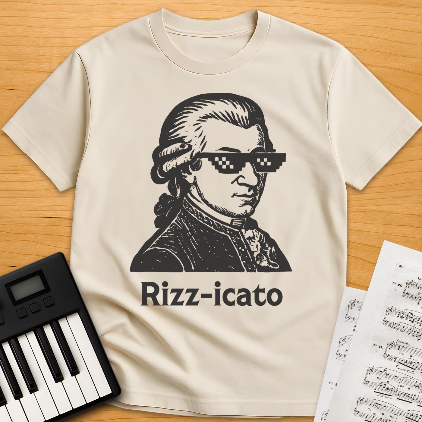 Mozart Rizz-icato T-Shirt