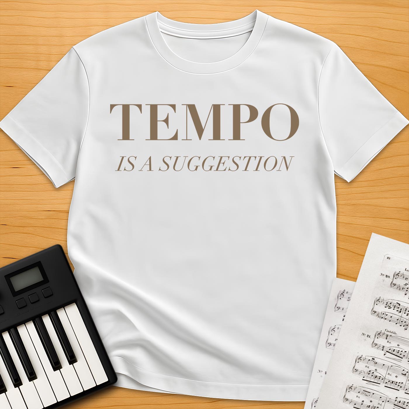 Tempo Is A Suggestion T-Shirt