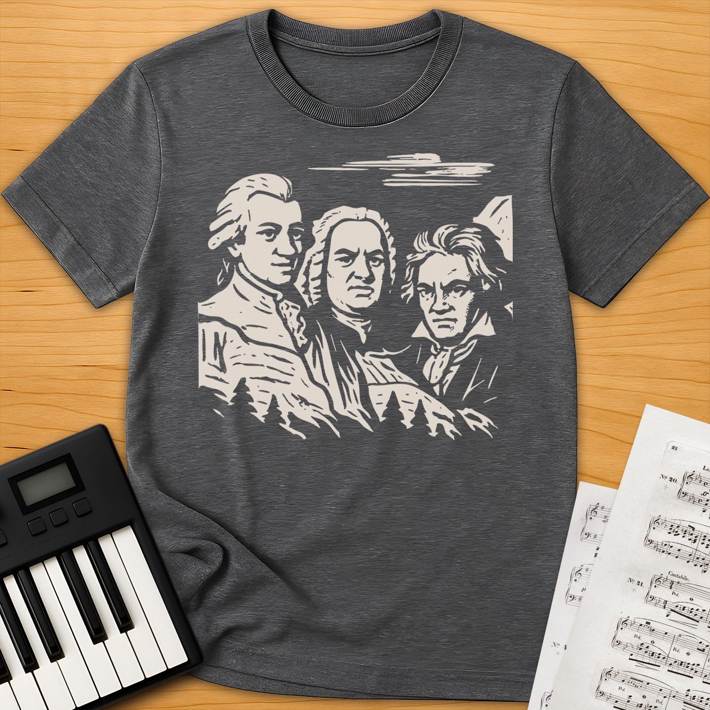 Musical Mt Rushmore T-Shirt