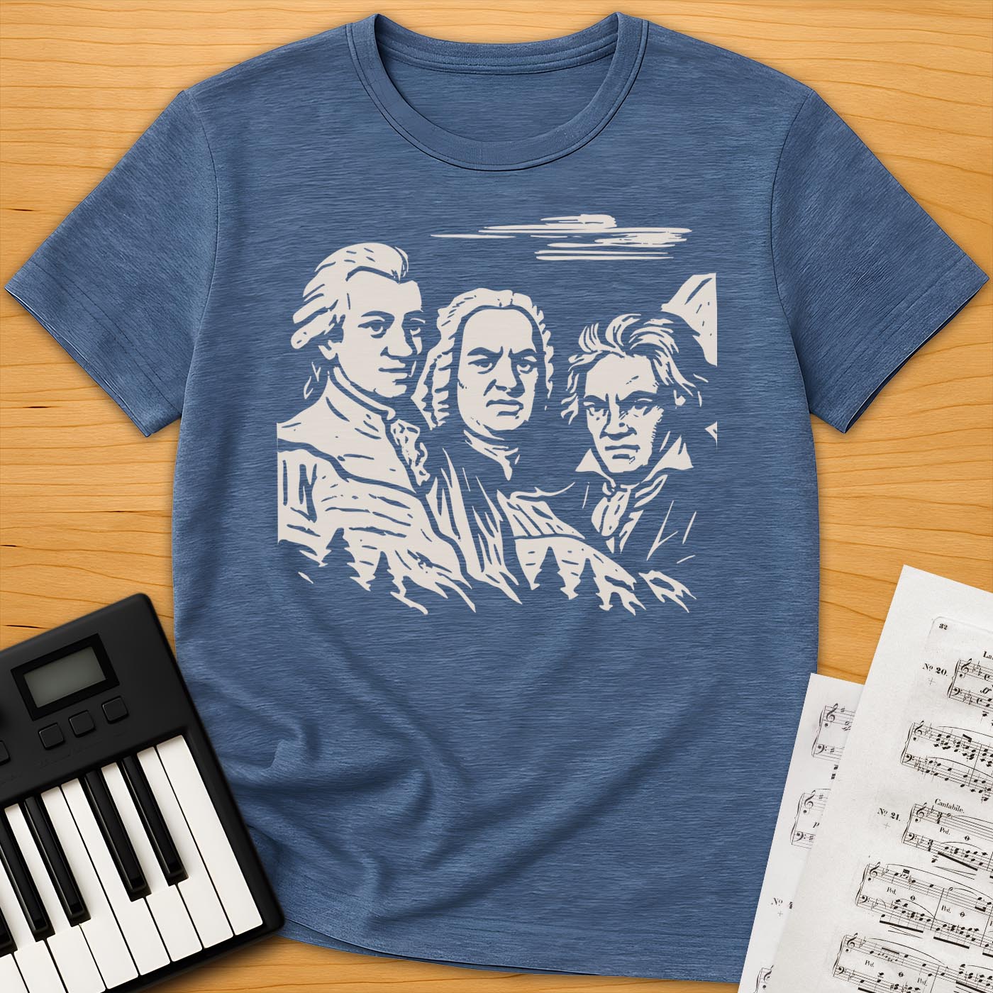 Musical Mt Rushmore T-Shirt