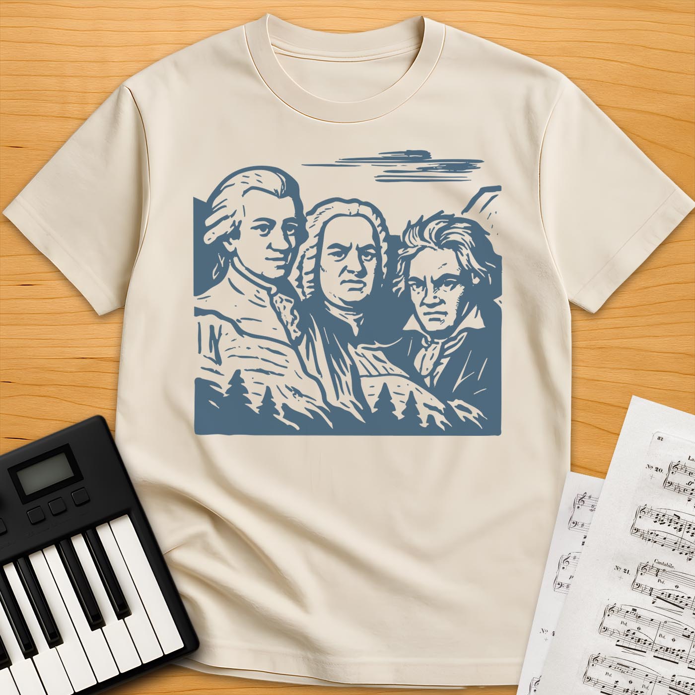 Musical Mt Rushmore T-Shirt