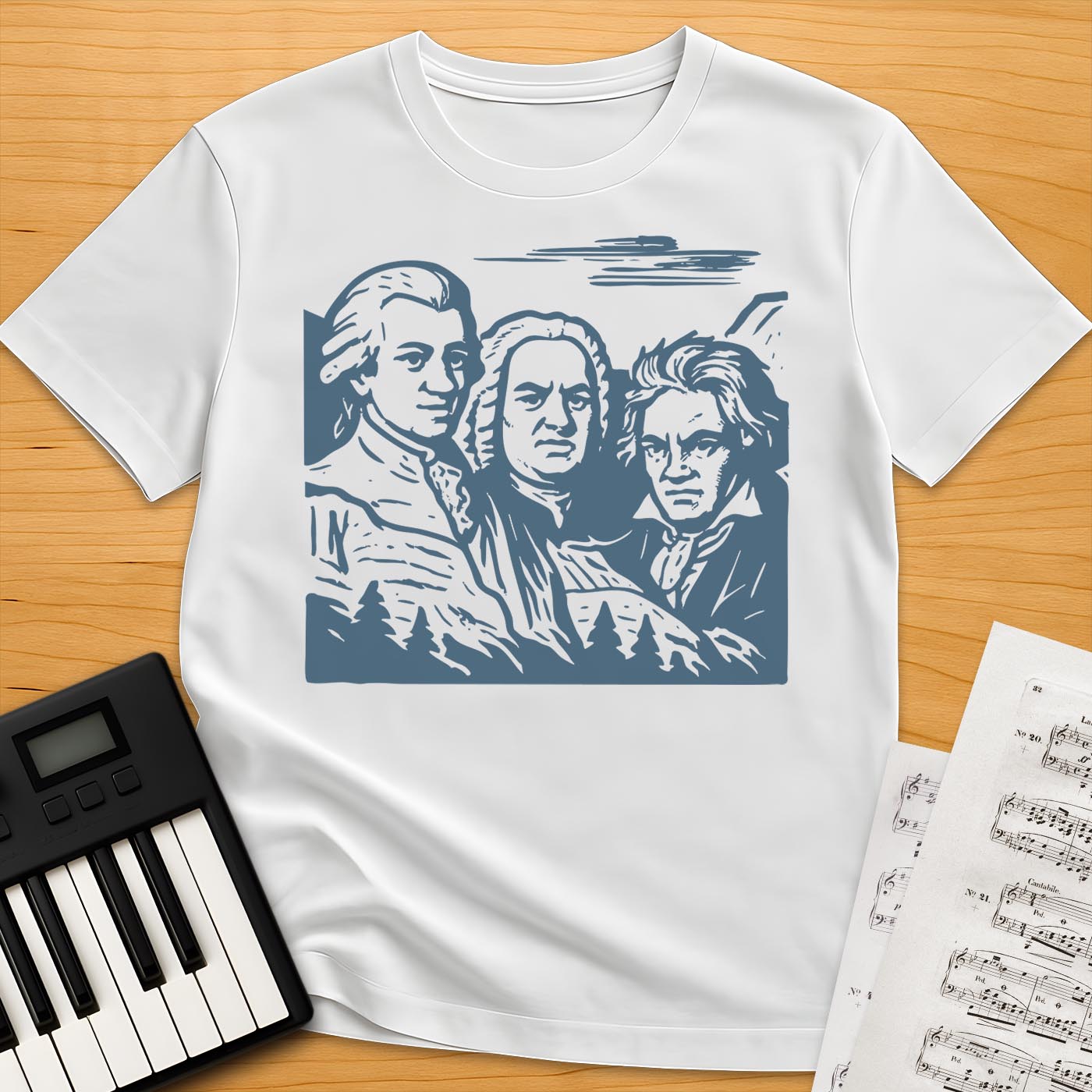 Musical Mt Rushmore T-Shirt