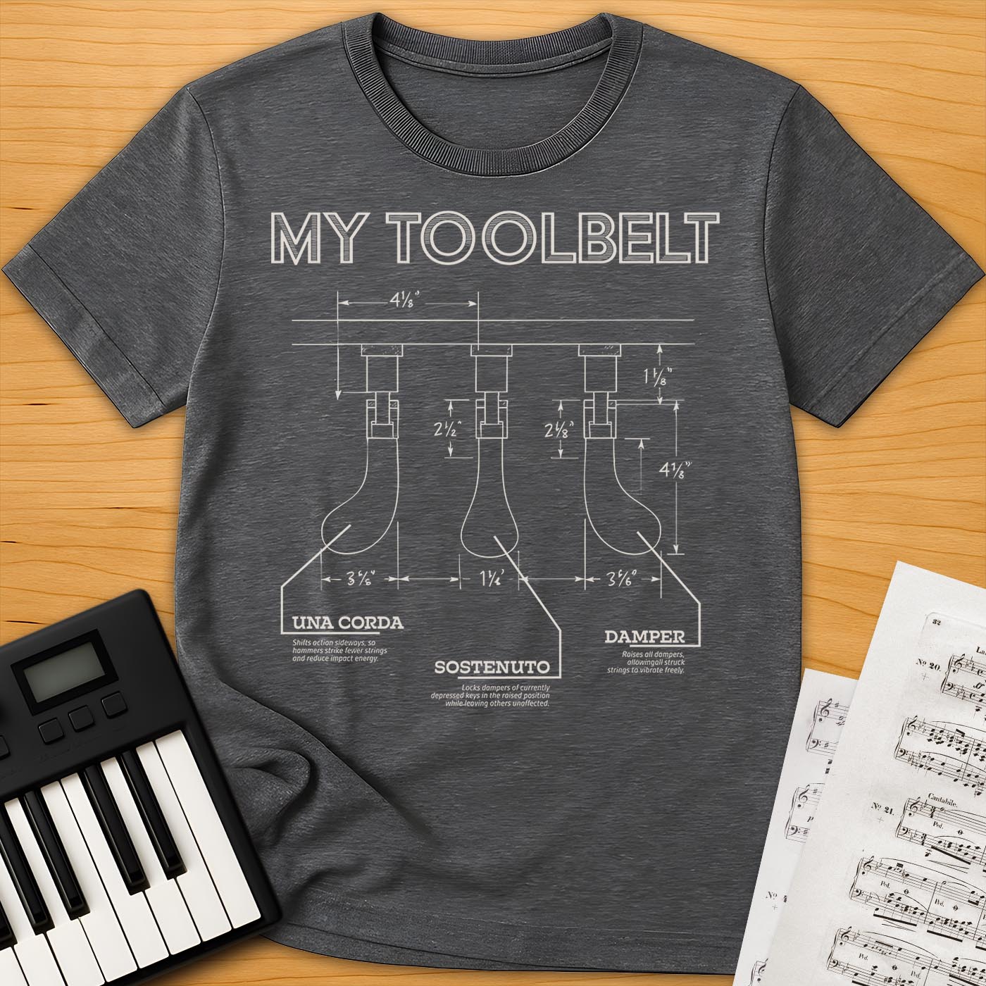 Piano Toolbelt T-Shirt