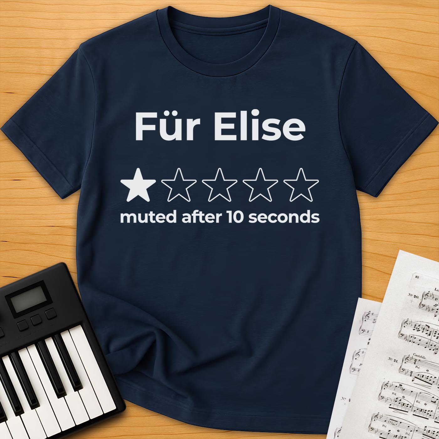 Für Elise 1-Star Review T-Shirt