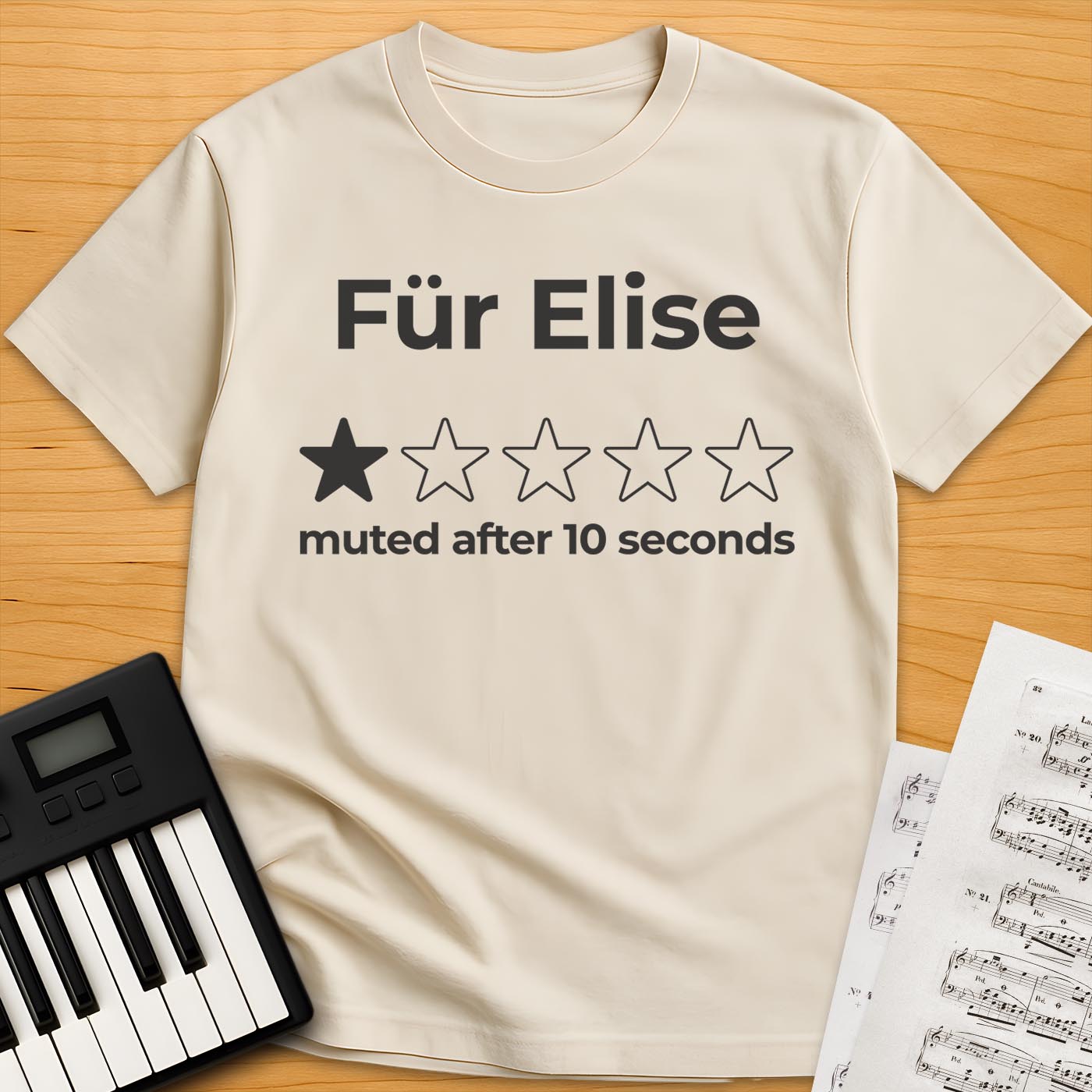 Für Elise 1-Star Review T-Shirt