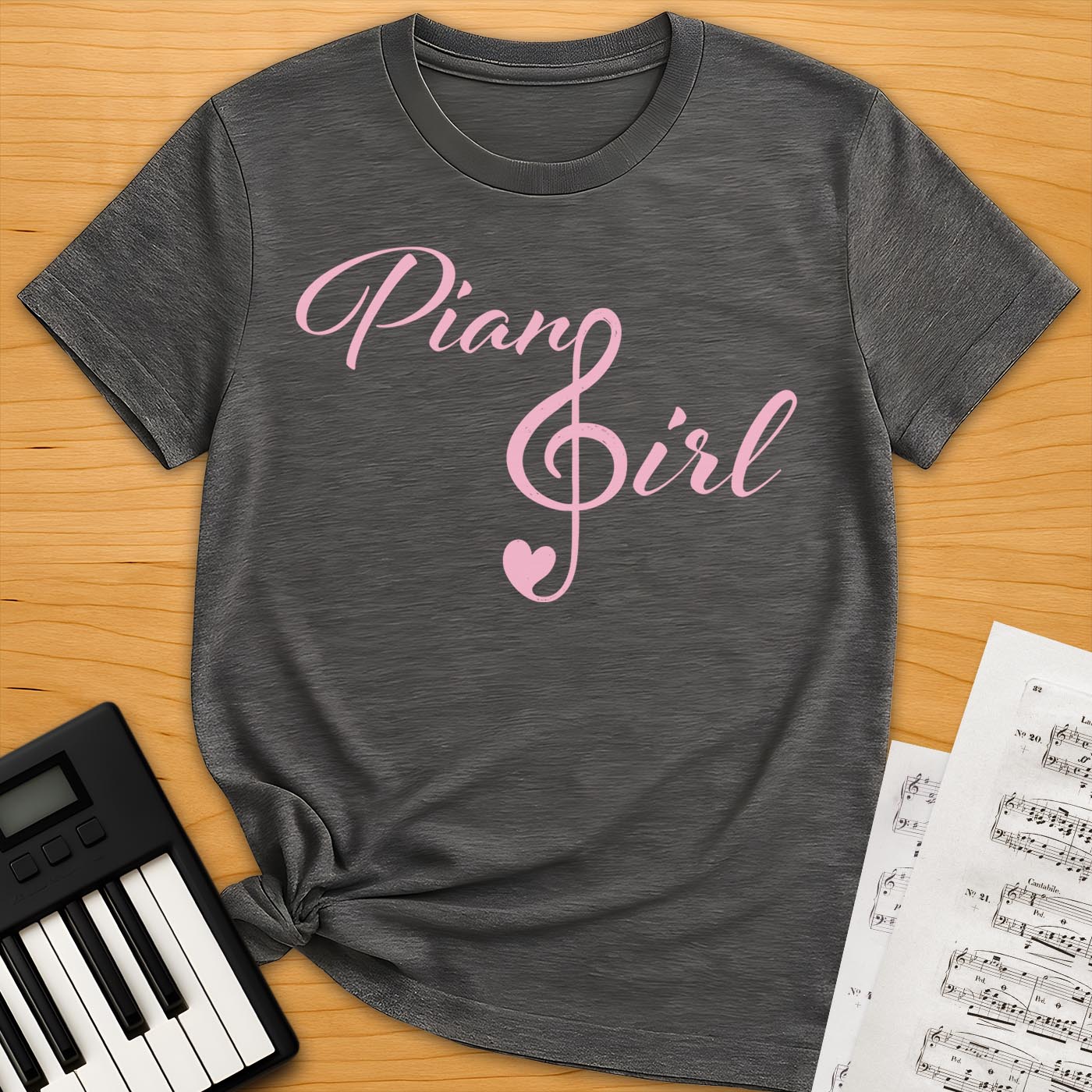 Piano Girl T-Shirt