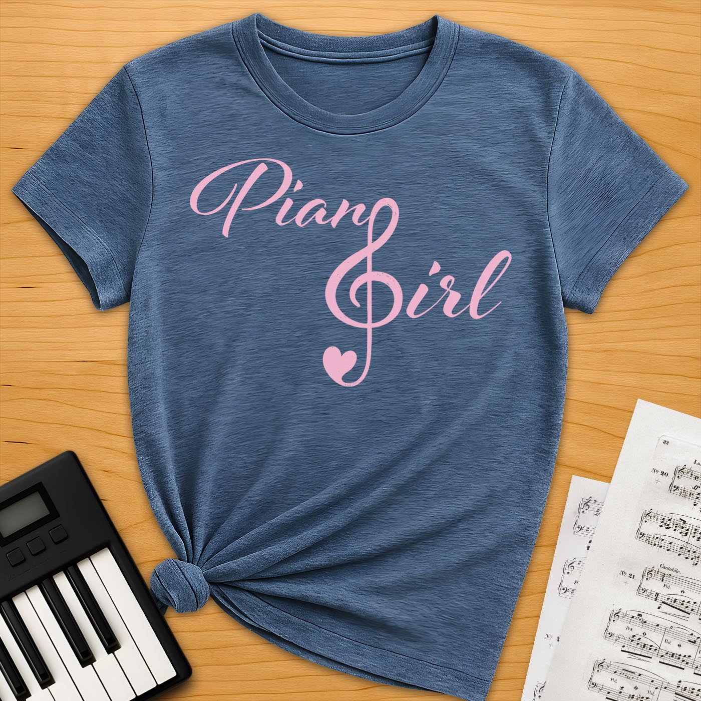 Piano Girl T-Shirt