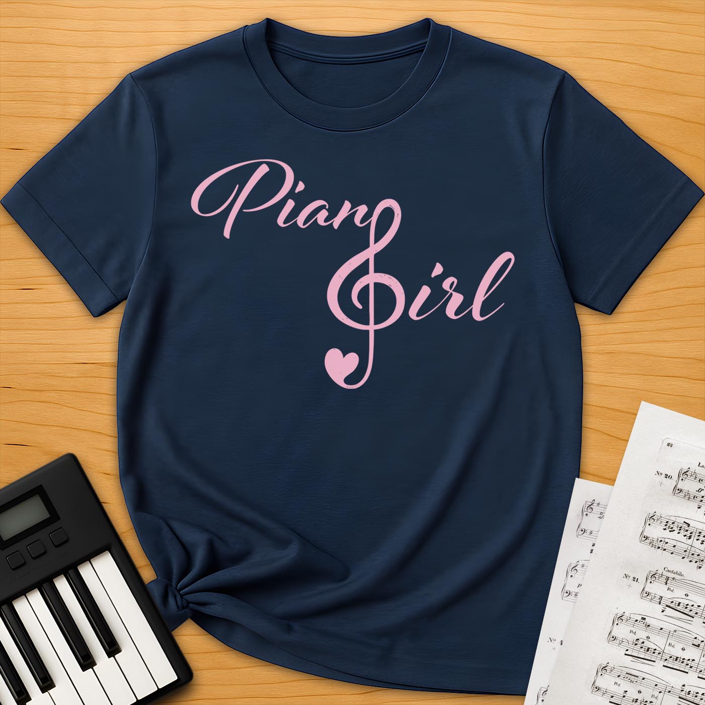 Piano Girl T-Shirt