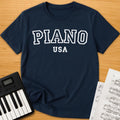 Piano USA Varsity T-Shirt