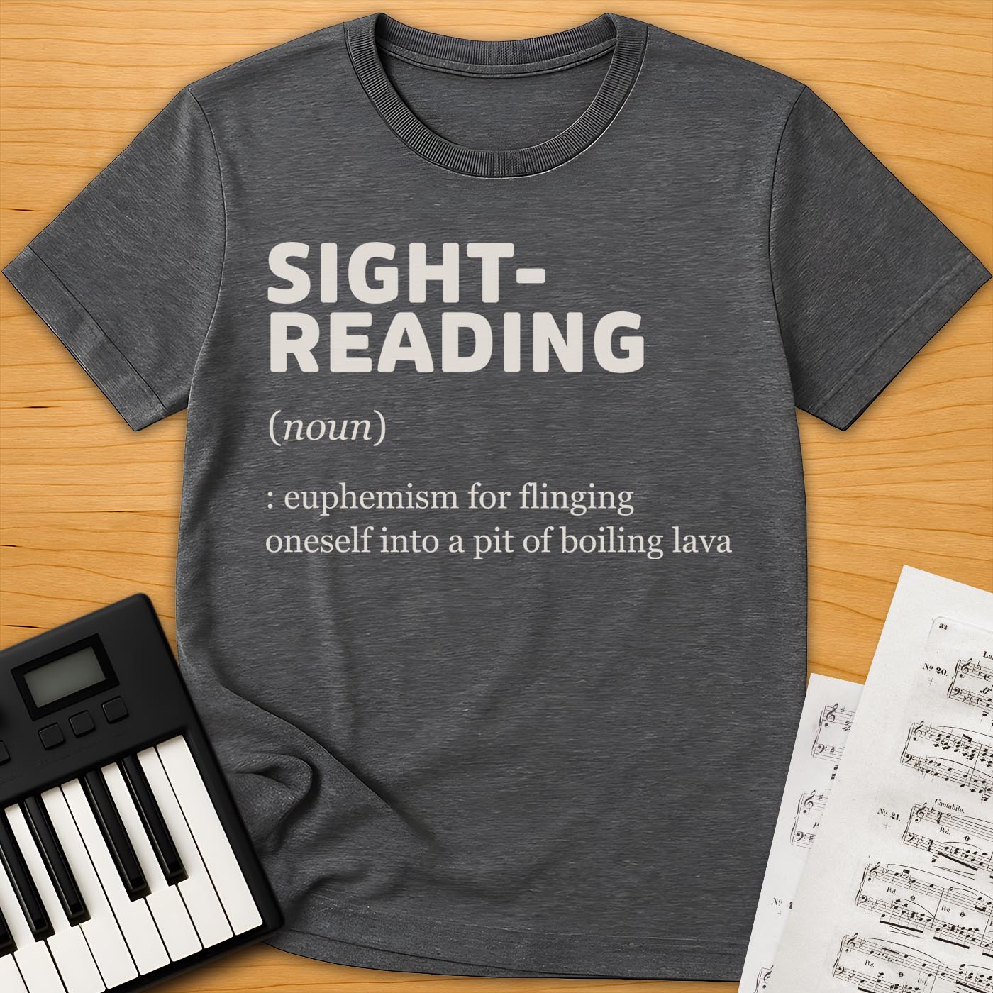 Sight-Reading Definition T-Shirt