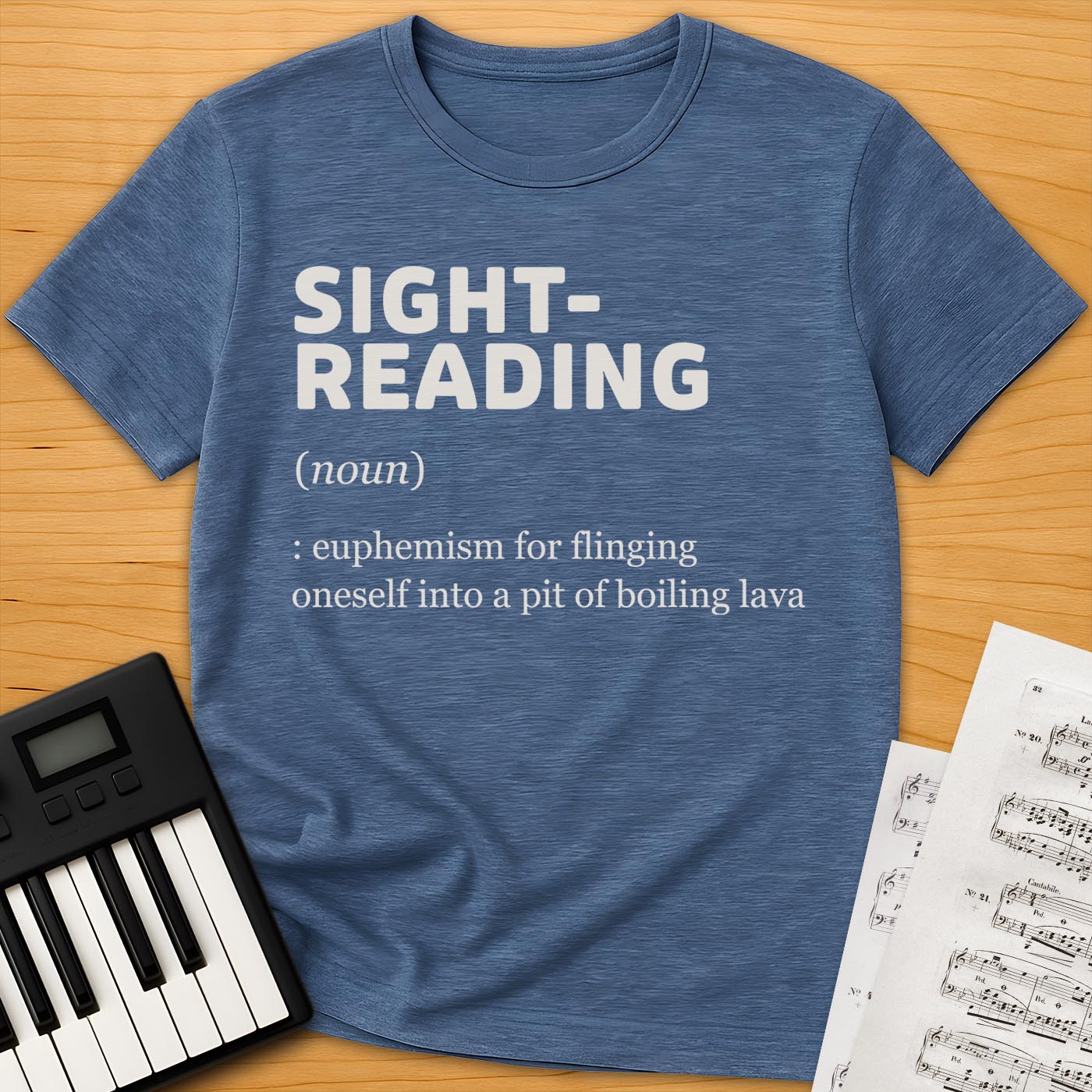 Sight-Reading Definition T-Shirt