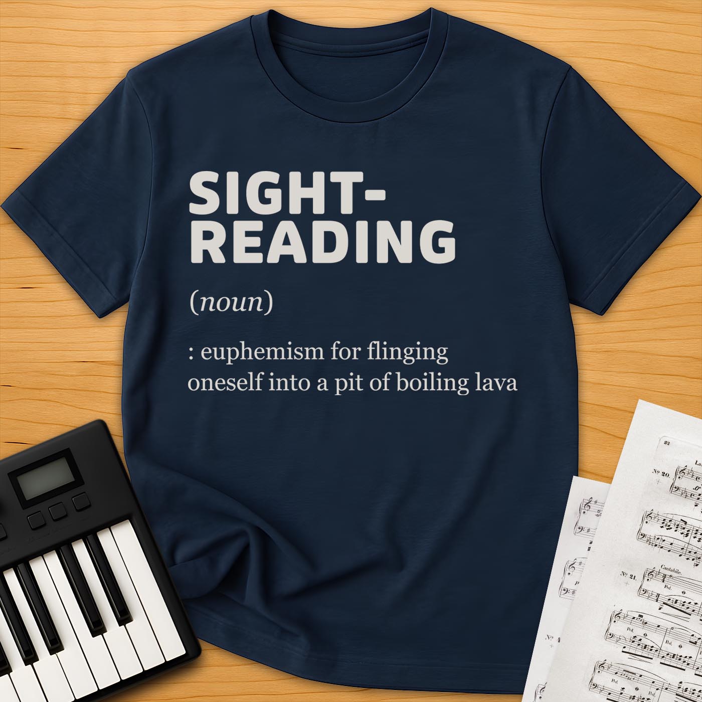 Sight-Reading Definition T-Shirt