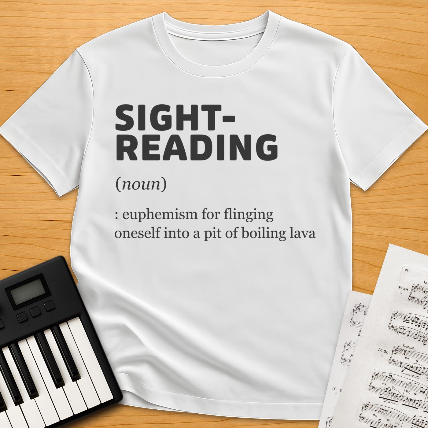 Sight-Reading Definition T-Shirt