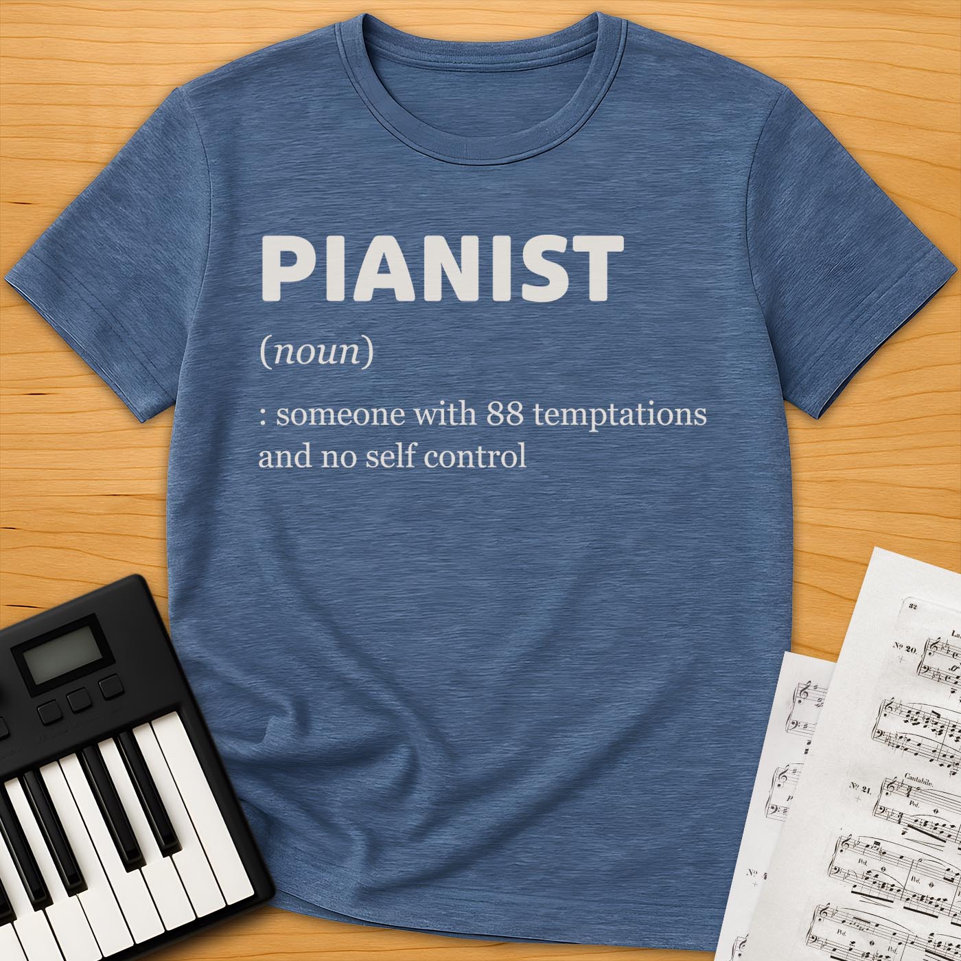 Pianist Definition T-Shirt