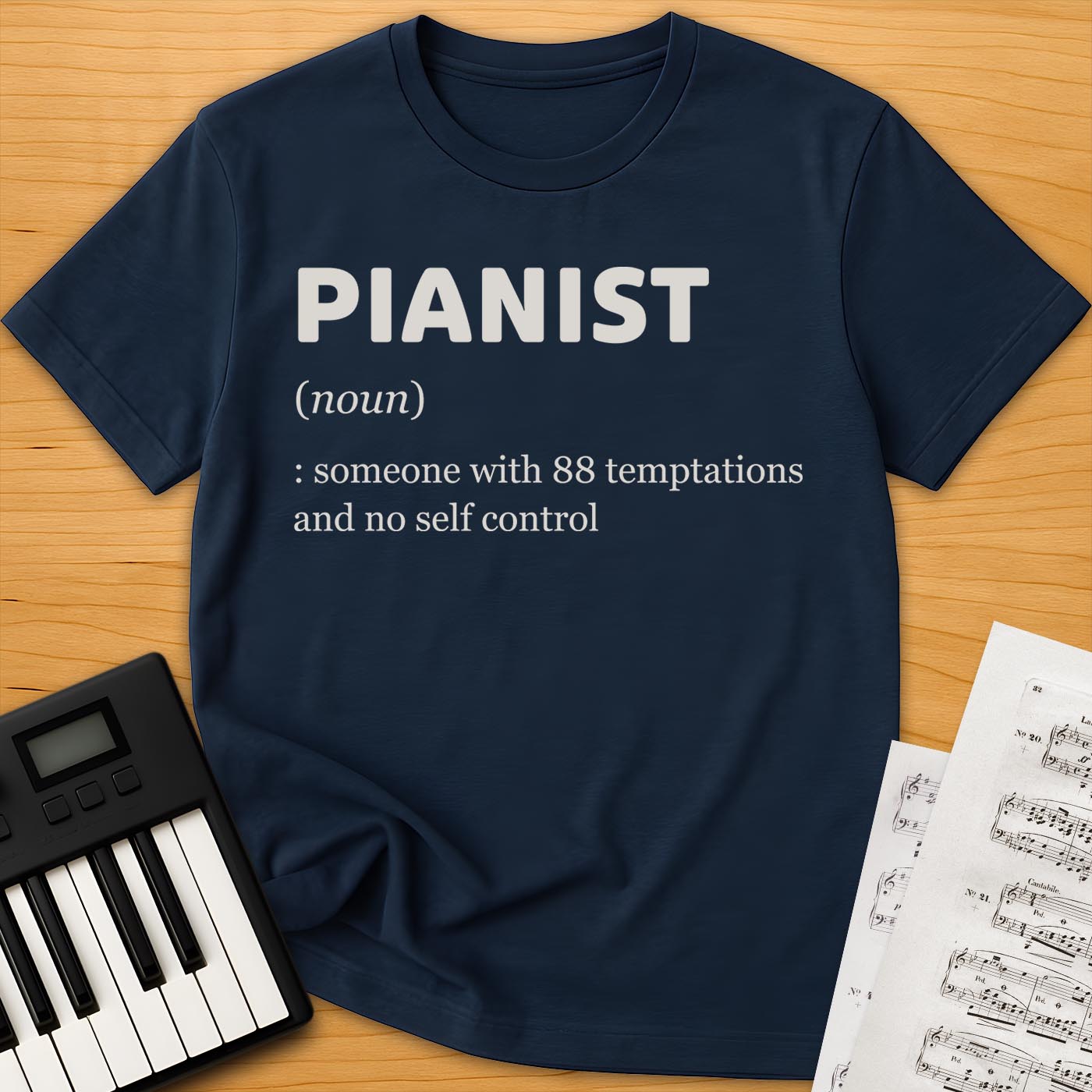 Pianist Definition T-Shirt