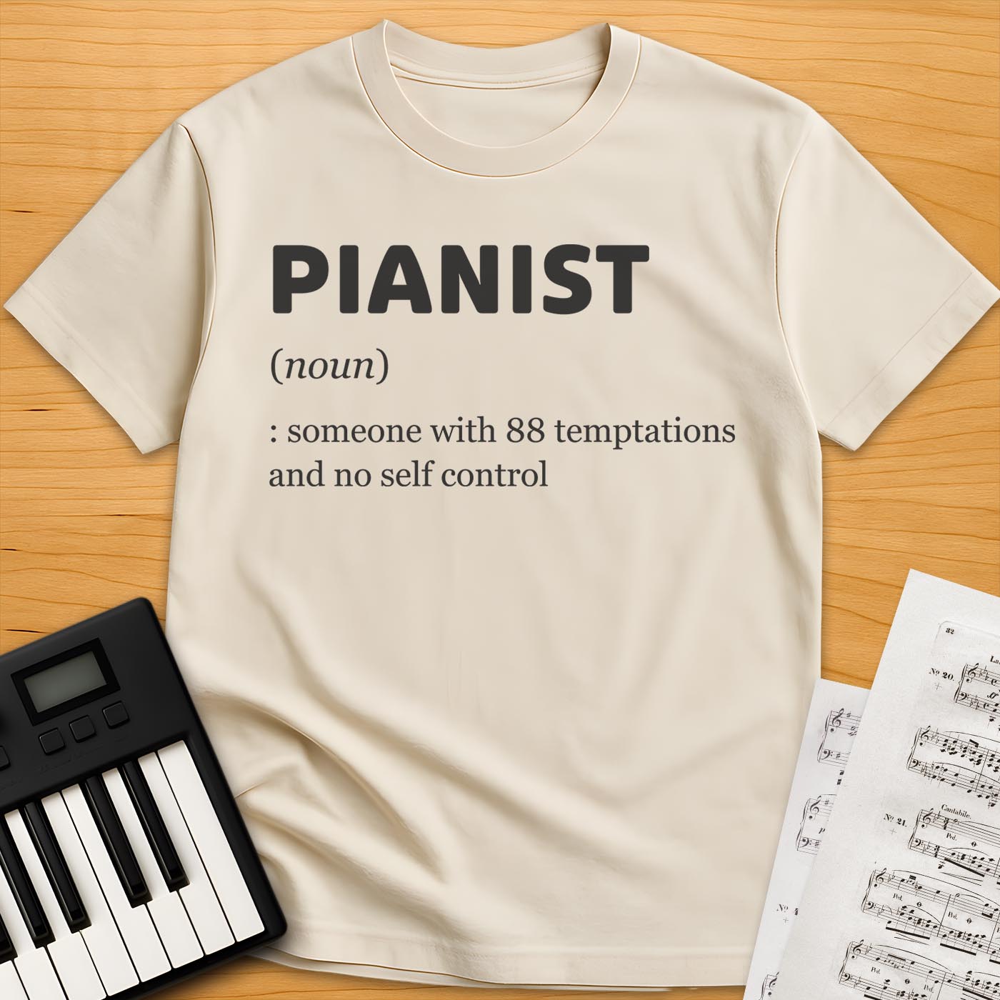 Pianist Definition T-Shirt