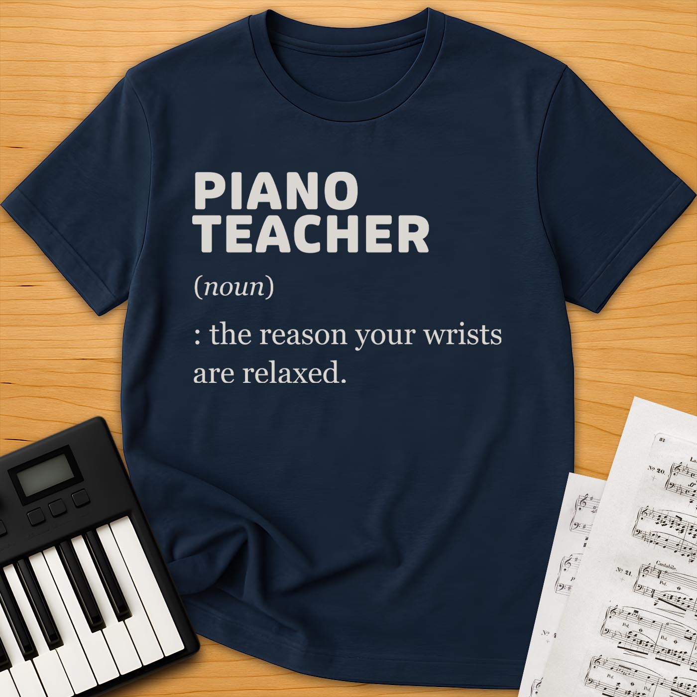 Piano Teacher Definition T-Shirt