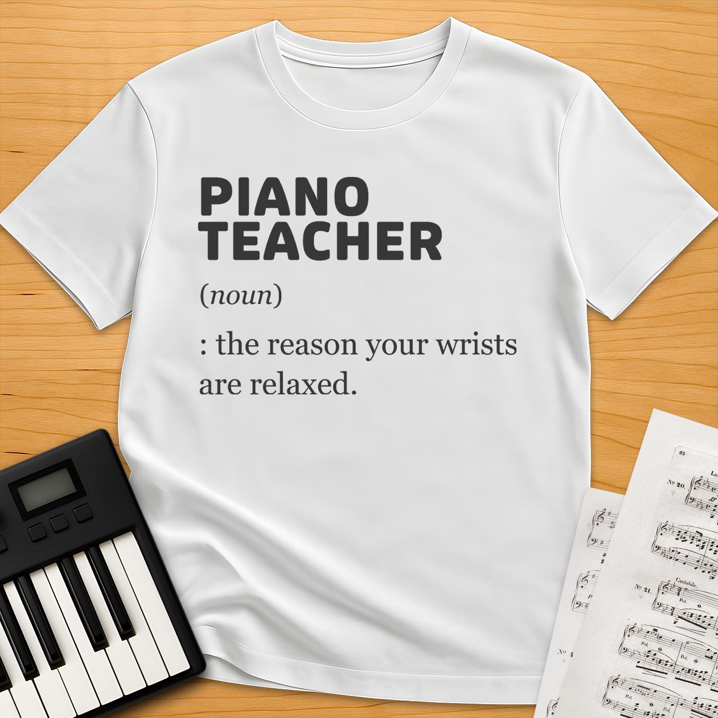 Piano Teacher Definition T-Shirt