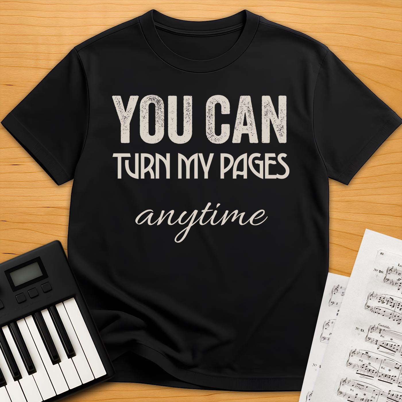 You Can Turn My Pages T-Shirt
